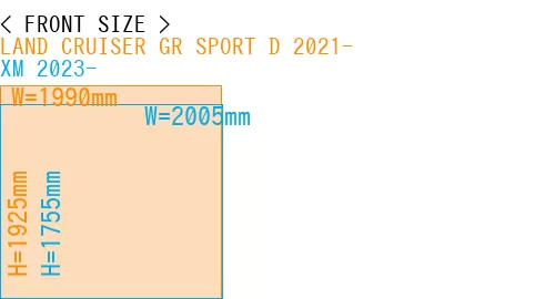 #LAND CRUISER GR SPORT D 2021- + XM 2023-